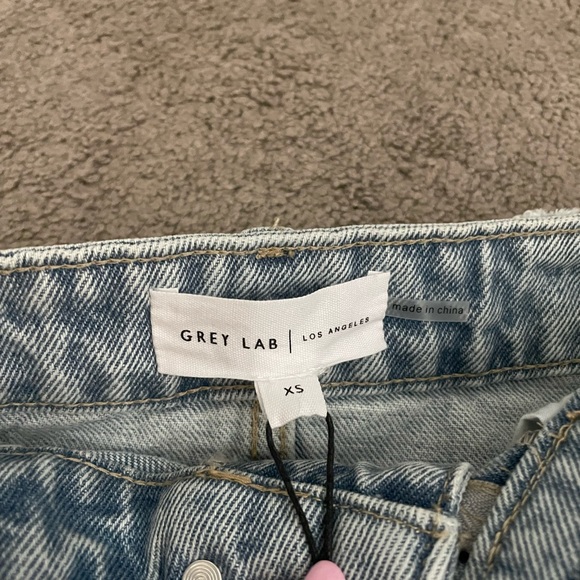 Brand new VICI jagged edges cotton distressed denim skirt - size xs - Picture 4 of 8